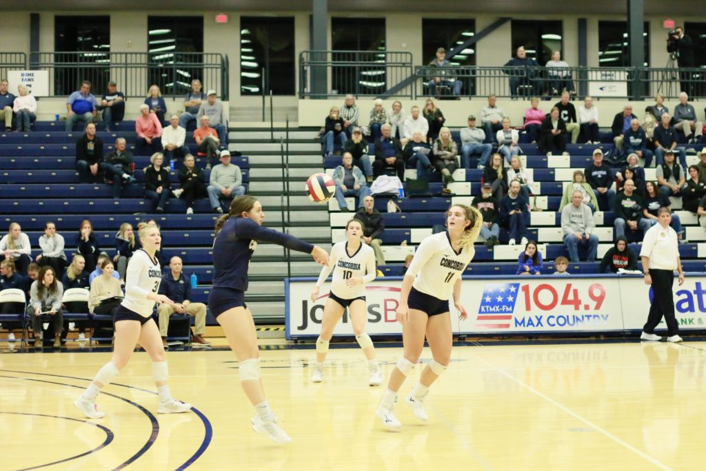 Concordia Volleyball Sweeps Doane Once Again The Sower Newspaper